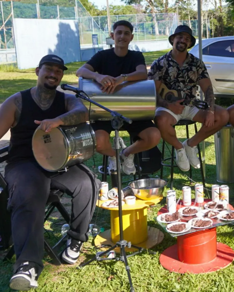 Show do grupo de pagode Samba na Alma